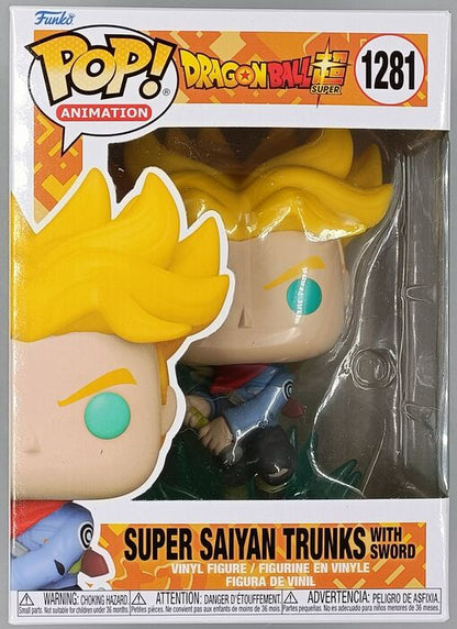 1281 Super Saiyan Trunks (with Sword) Dragon Ball Super Funko POP