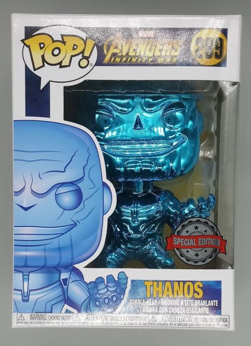 289 Thanos (Blue) - Chrome - Marvel Avengers: Infinity War Funko POP