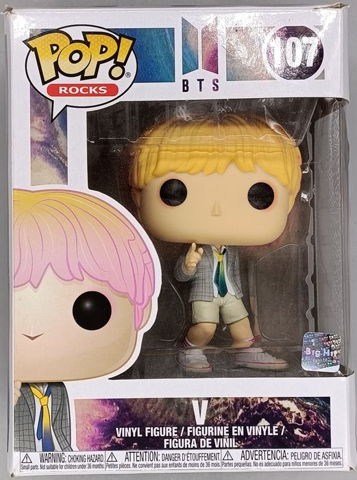107 V - BTS - Funko POP - Box Damaged - FanofThings.co.uk