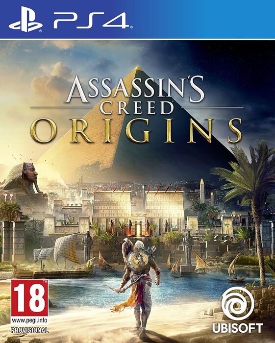 Assassins Creed: Origins for Playstation 4 (PS4) - [AMERICAN - Liquid Damaged] Ubisoft
