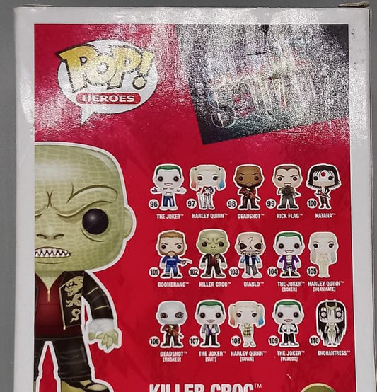 102 Killer Croc - DC Suicide Squad - Box Damaged Funko POP
