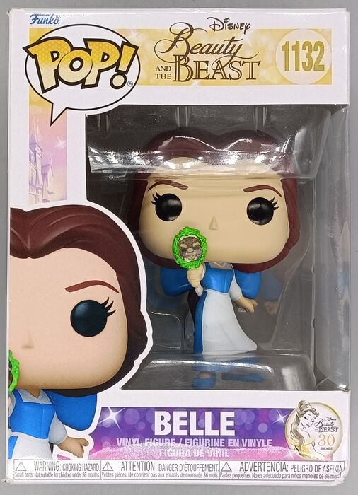 1132 Belle (w/ Mirror) Disney Beauty & Beast - Box Damaged Funko POP Funko