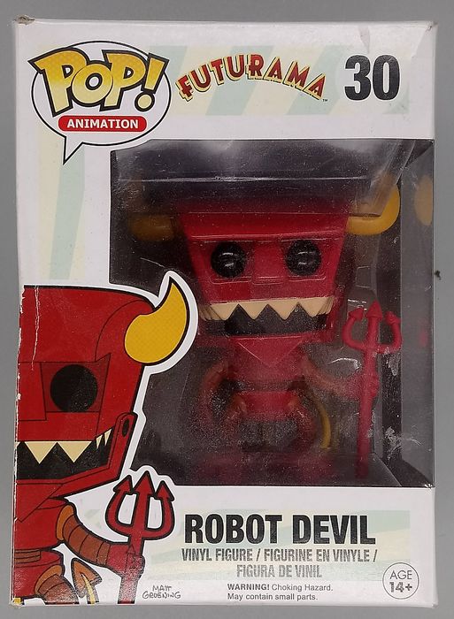 30 Robot Devil - Futurama - Funko POP - Box Damaged