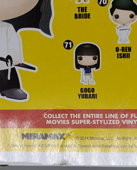 69 Bill - Kill Bill - Box Damaged Funko POP