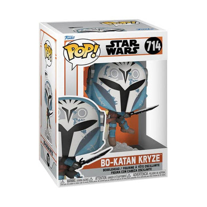 714 Bo-Katan Kryze w/Darksaber and Jet Pack - Star Wars: Mandalorian Funko POP - Brand New