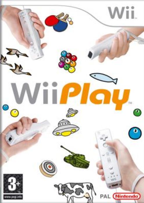 Wii Play with Wireless Remote Control for Nintendo Wii and Wii-U Nintendo