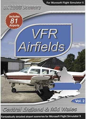 VFR Airfields Vol 2: Central England & Mid Wales for FSX