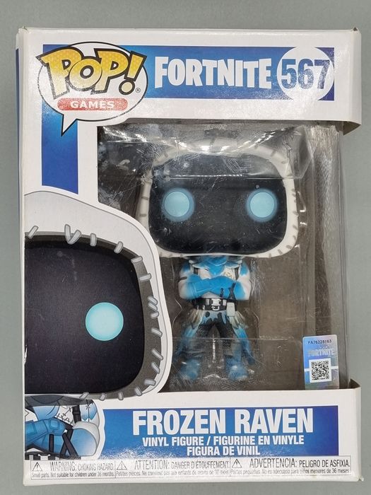 567 Frozen Raven - Fortnite - Box Damaged Funko POP