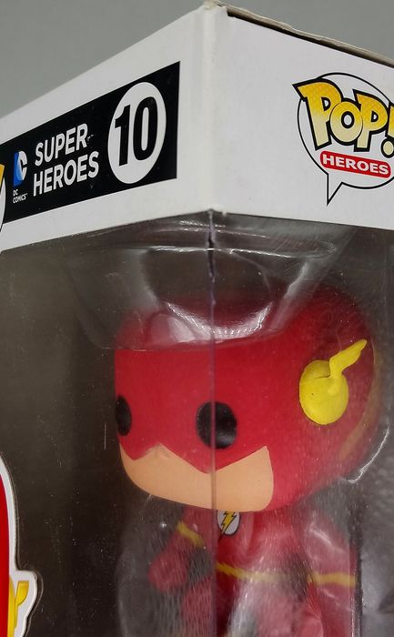 10 The Flash (DC Super Heroes) - Box Damaged Funko POP
