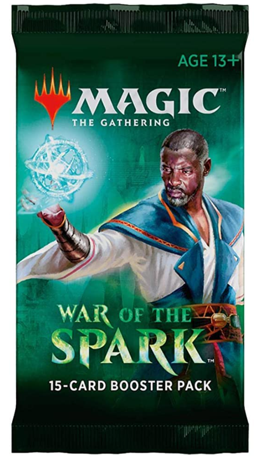 Magic the Gathering War of the Spark 15-Card Booster Pack  (Single) Wizards of the Coast