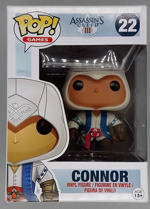 22 Connor - Assassin's Creed III - Box Damaged Funko POP