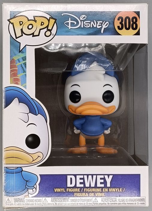 308 Dewey - Disney Duck Tales - Box Damaged Funko POP