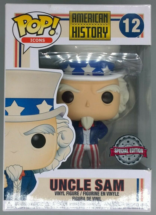12 Uncle Sam - American History Funko POP