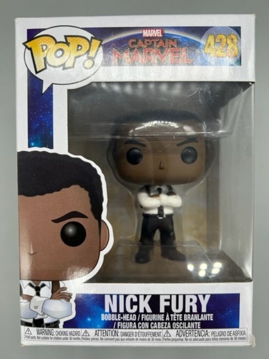 428 Nick Fury - Marvel Captain Marvel - Box Damaged Funko POP