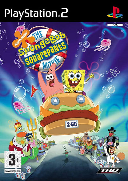 SpongeBob Squarepants The Movie for Sony PlayStation 2 (PS2) Sony