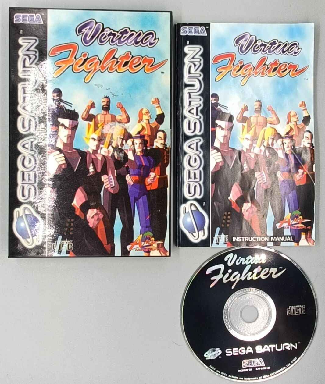 Virtua Fighter for Sega Saturn - UK PAL