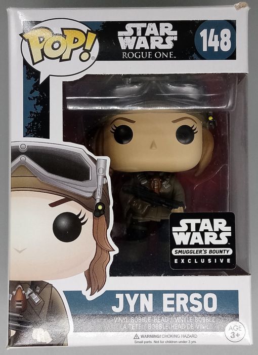 148 Jyn Erso (Mountain Gear) Star Wars Smugglers Bounty Box Damaged Funko POP Funko