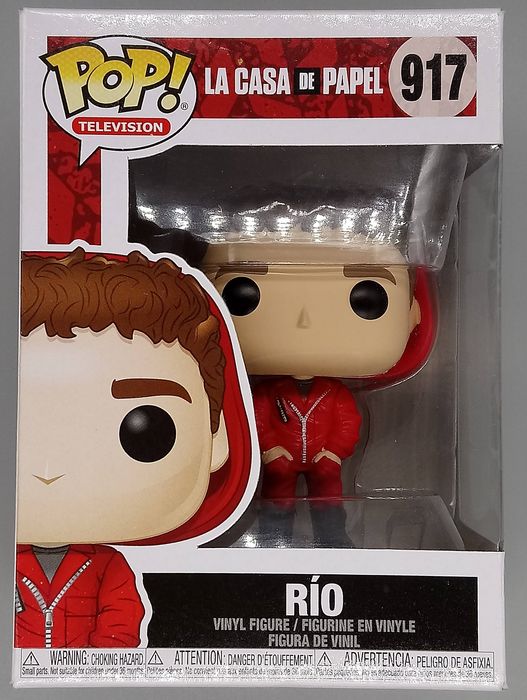 917 Rio - La Casa de Papel Money Heist - Box Damaged Funko POP