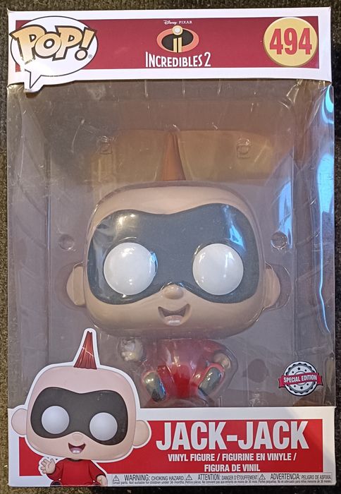 494 Jack-Jack - 10 Inch - Disney Incredibles 2 - Box Damaged Funko POP