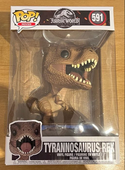 591 Tyrannosaurus Rex 10 Inch Jurassic World - Box Damaged Funko POP Funko