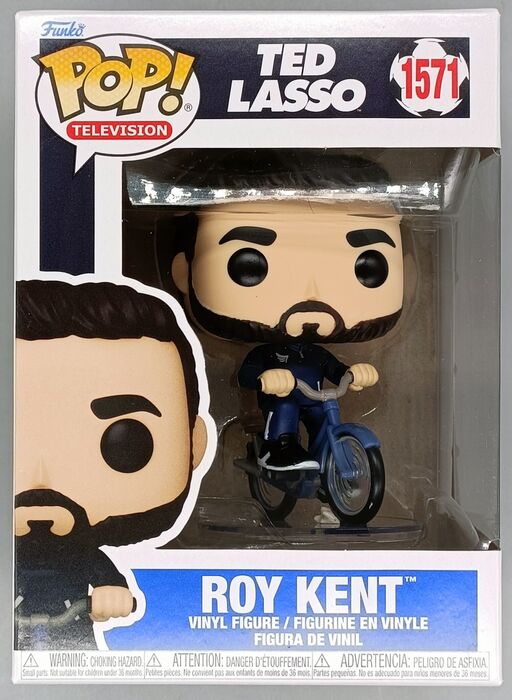 1571 Roy Kent on Bike - Ted Lasso Funko POP - Brand New