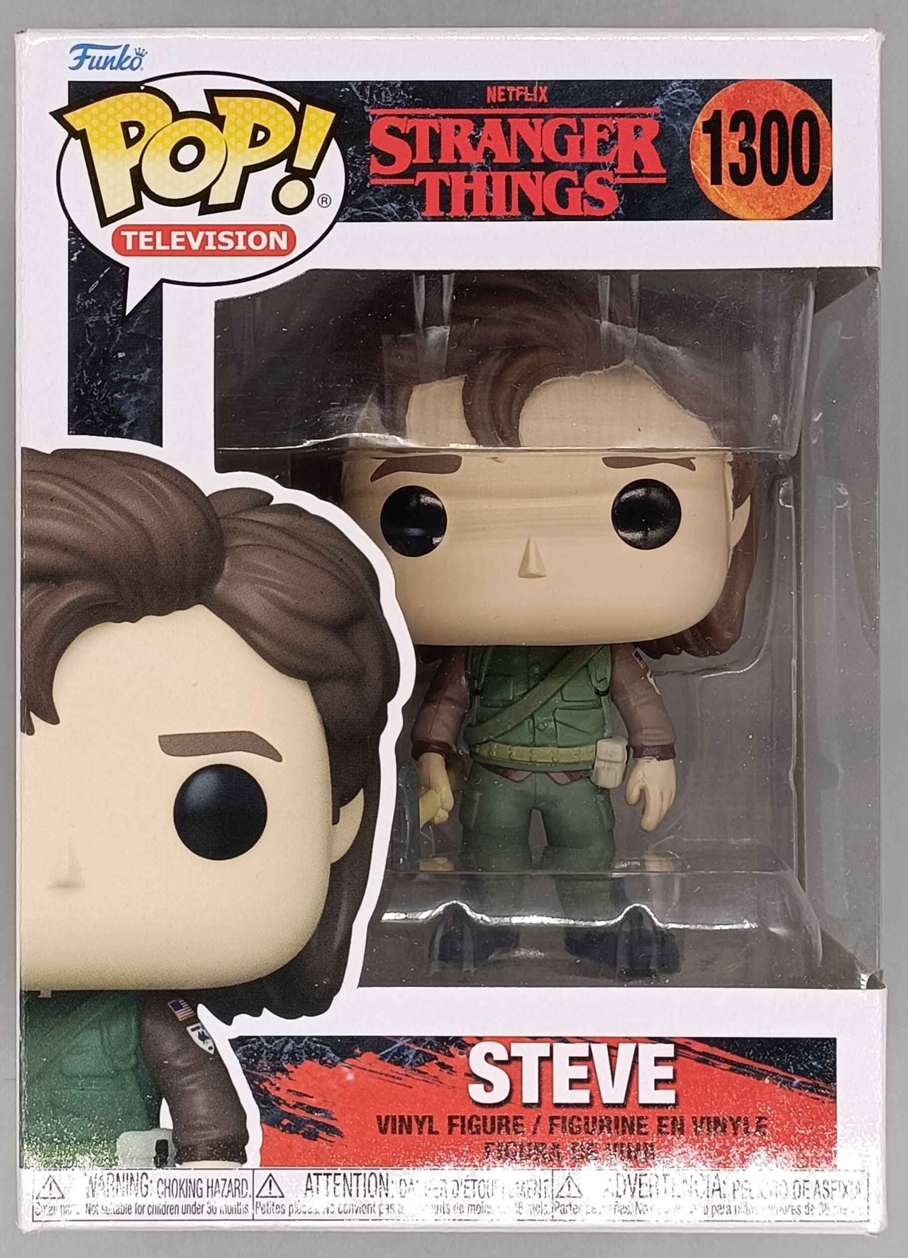 1300 Steve (Hunter) - Stranger Things - Funko POP - Box Damaged