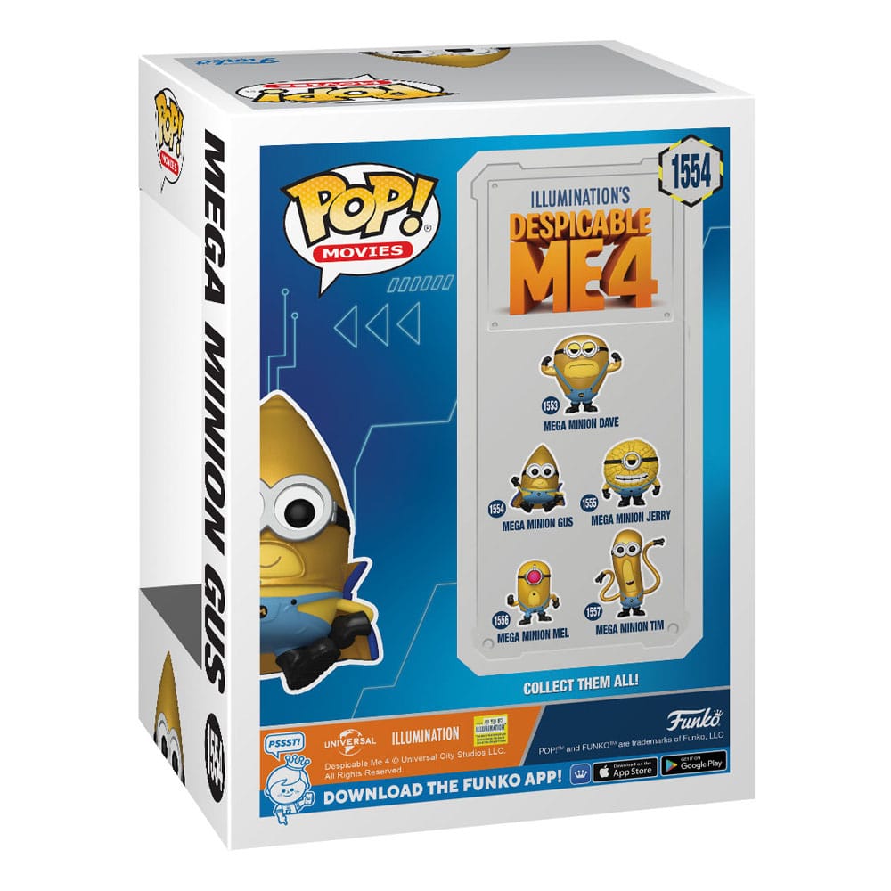 1554 Mega Minion Gus - Despicable Me 4 Funko POP - Brand New