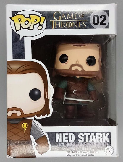 02 Ned Stark - Game of Thrones - Box Damaged Funko POP Funko