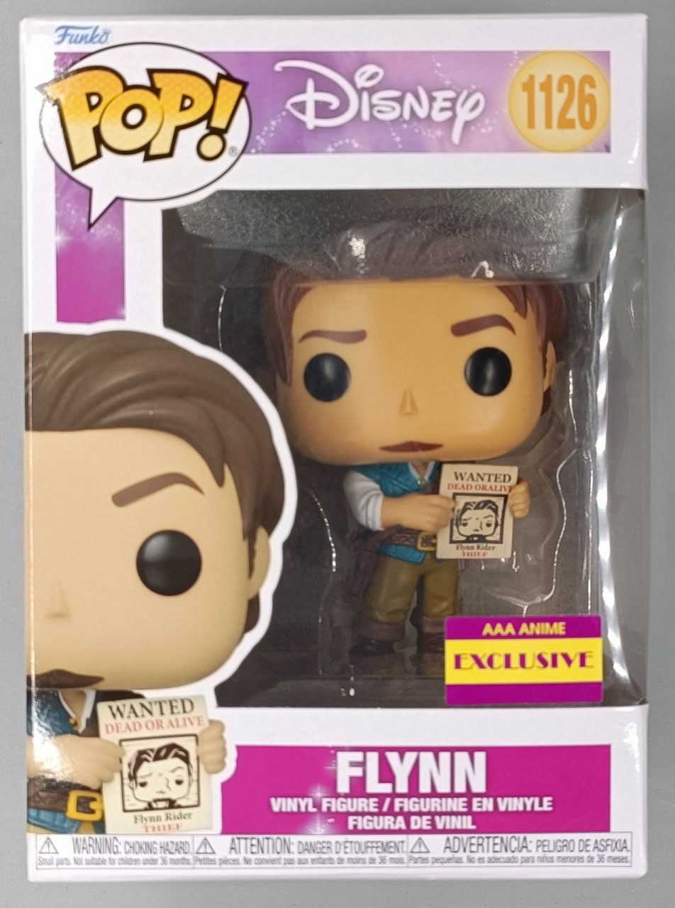 1126 Flynn - Disney Tangled Flynn Rider Funko POP Funko