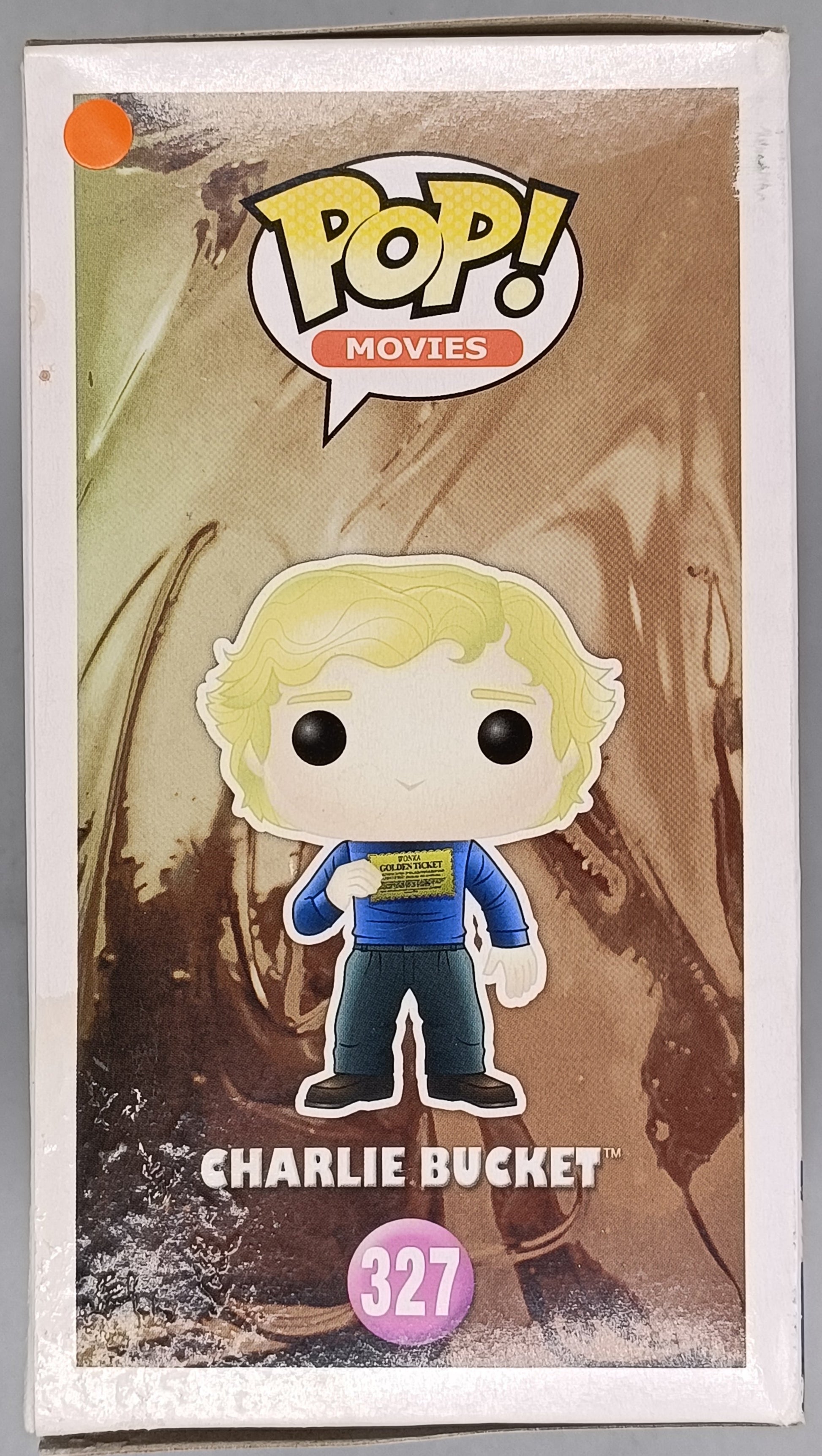 327 Charlie Bucket - Willy Wonka And The Chocolate Factory Box Damaged Funko POP