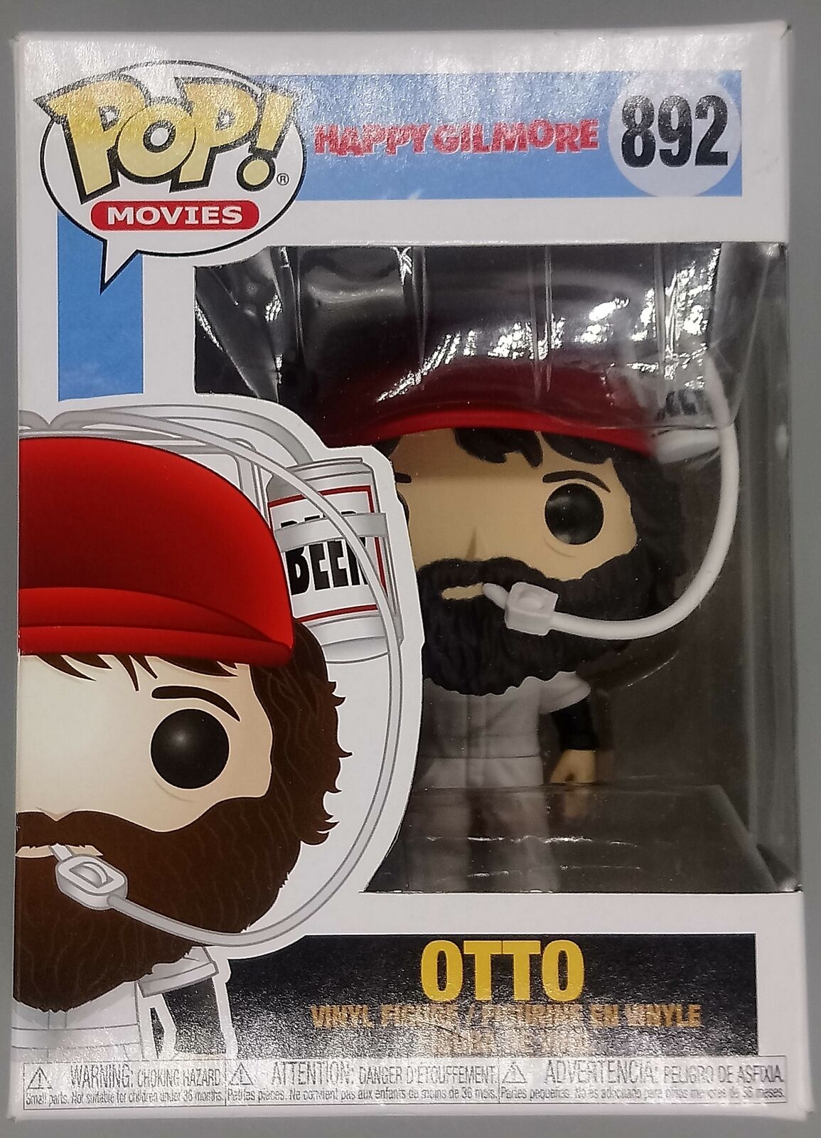 892 Otto - Happy Gilmore - Box Damaged Funko POP