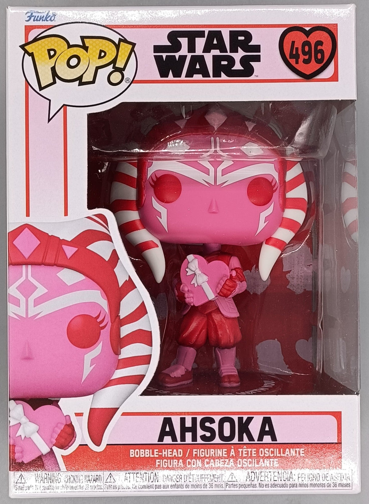 496 Ahsoka (Valentine) - Star Wars Funko POP Funko