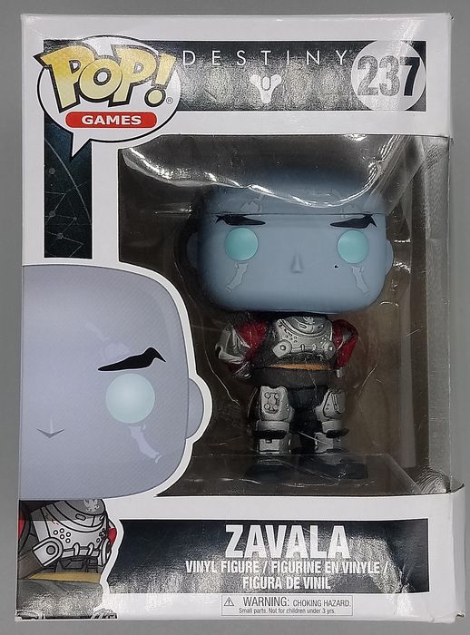 237 Zavala - Destiny - Box Damaged Funko POP