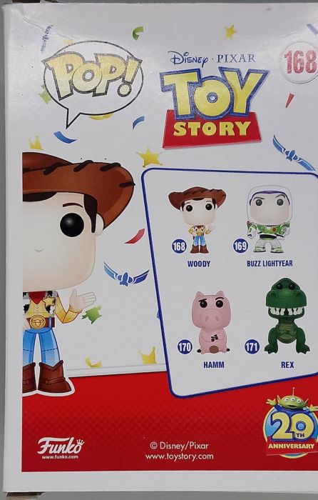 168 Woody - Disney Toy Story - Box Damaged Funko POP
