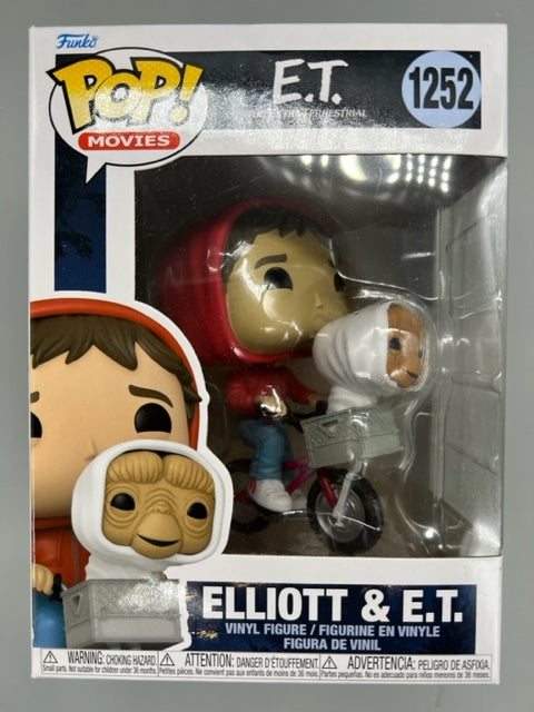 1252 Elliott & E.T. -  E.T. The Extra-Terrestrial Funko POP Funko