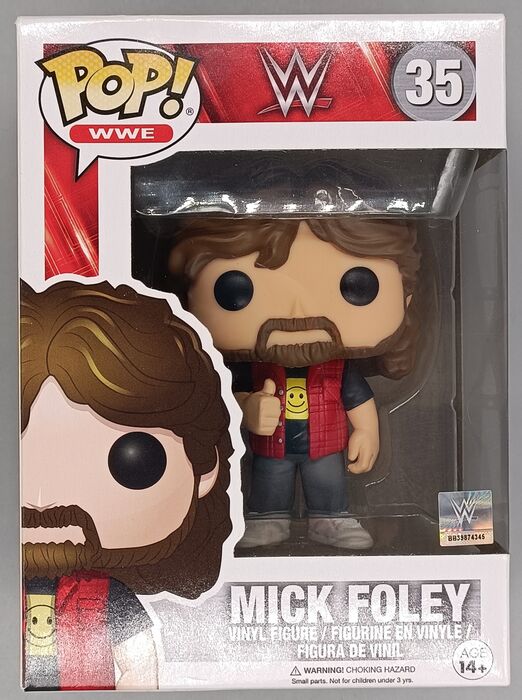 35 Mick Foley - WWE - Box Damaged Funko POP
