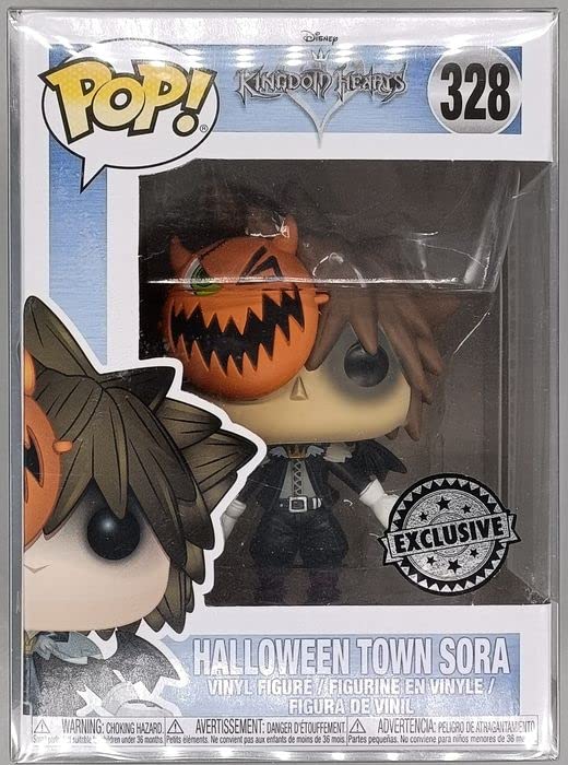 328 Halloween Town Sora - Disney Kingdom Hearts Funko POP - Box Damaged - FanofThings.co.uk