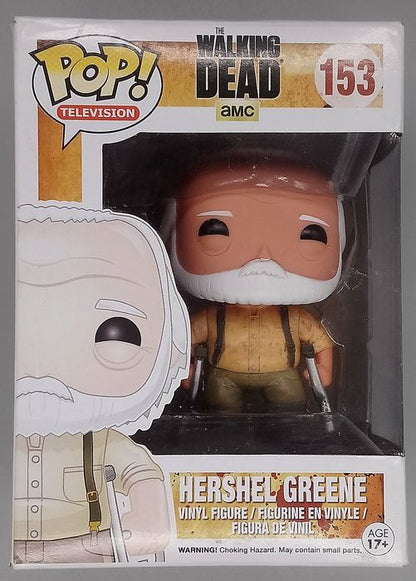 153 Hershel Greene - The Walking Dead - Funko POP - Box Damaged - FanofThings.co.uk