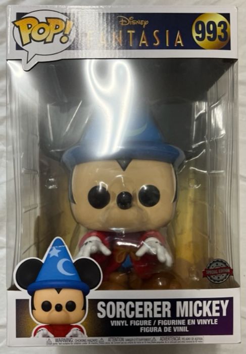 993 Sorcerer Mickey - 10 Inch - Disney Fantasia Funko POP - Box Damaged Funko