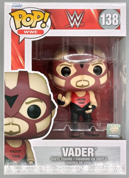 138 Vader - WWE - Brand New Funko POP Funko