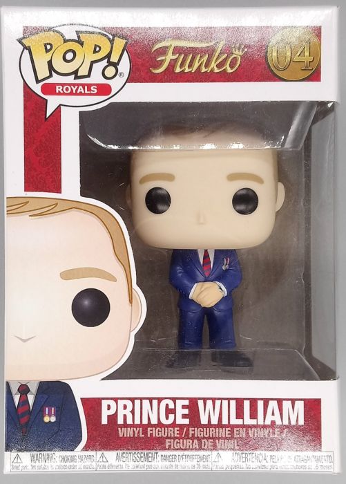 04 Prince William - Royals - Box Damaged Funko POP Funko