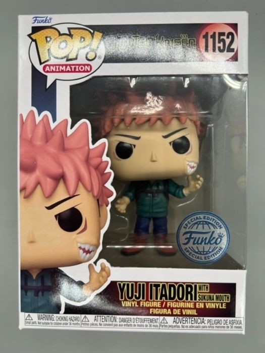 1152 Yuji Itadori (w/ Sukuna) - Jujutsu Kaisen Funko POP Funko