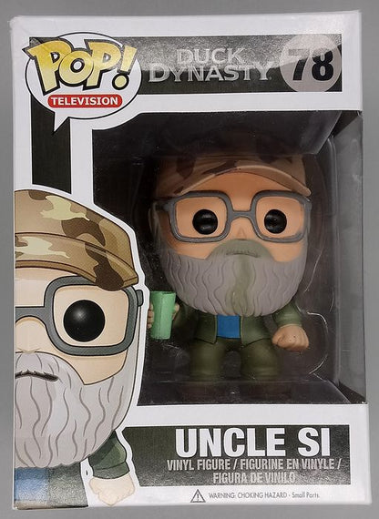 78 Uncle Si - Duck Dynasty - Box Damaged Funko POP Funko