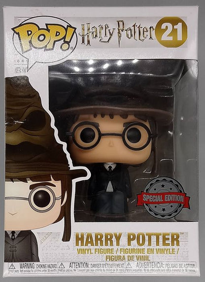 21 Harry Potter (Sorting Hat) - Harry Potter - Box Damaged Funko POP