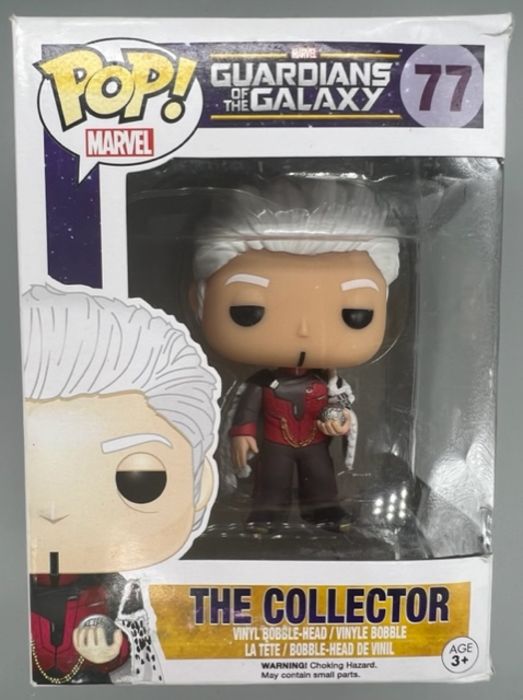 77 The Collector Marvel Guardians of the Galaxy Box Damaged Funko POP