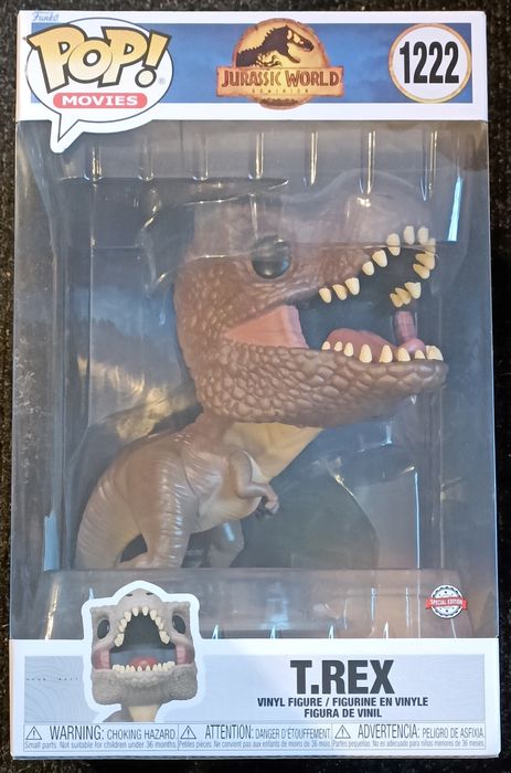1222 T.Rex - 10 Inch - Jurassic World Dominion Funko POP