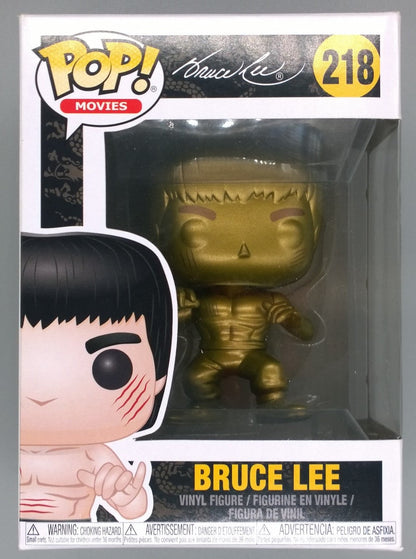 218 Bruce Lee (Enter the Dragon- Gold) Funko POP Funko
