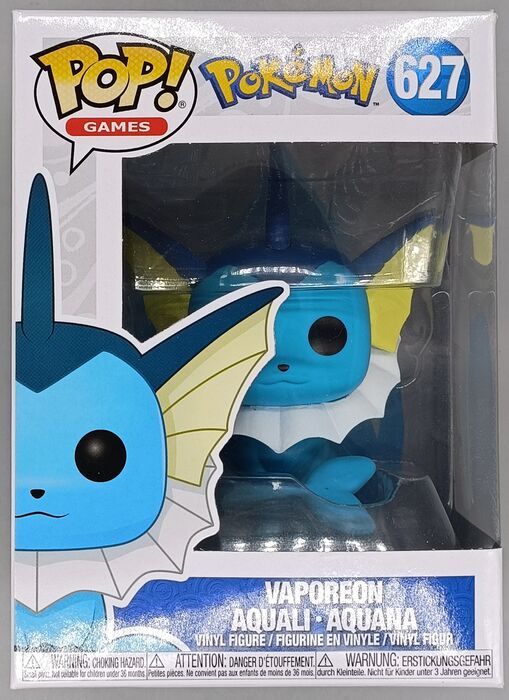 627 Vaporeon - Pokemon - Box Damaged Funko POP
