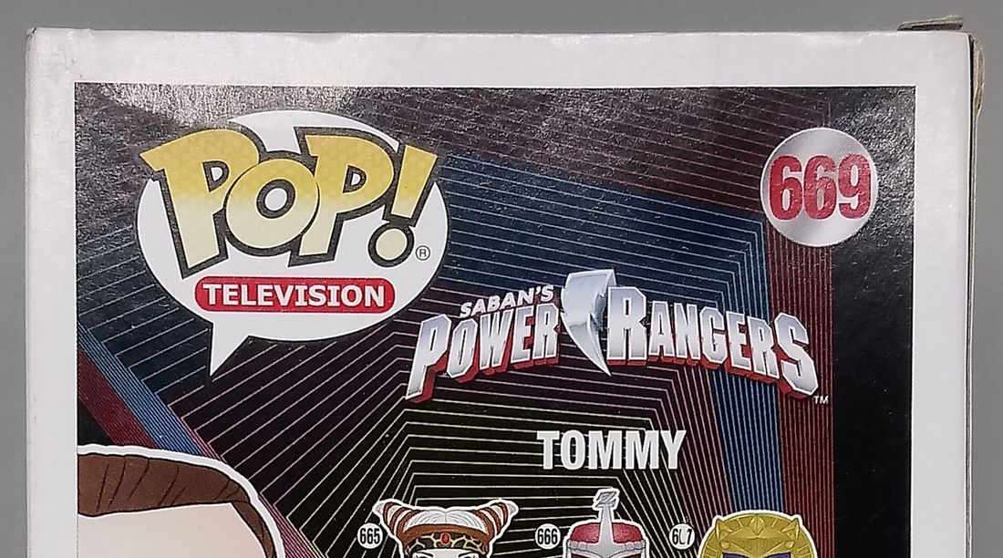 669 Tommy (Green Ranger) Without Helmet Power Ranger Funko POP - Box Damaged