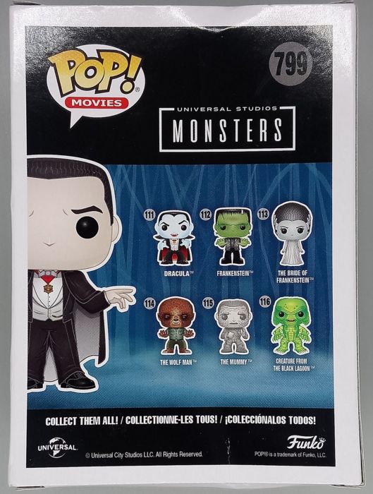 799 Dracula (w/ Candle) - Universal Monsters - Box Damaged Funko POP
